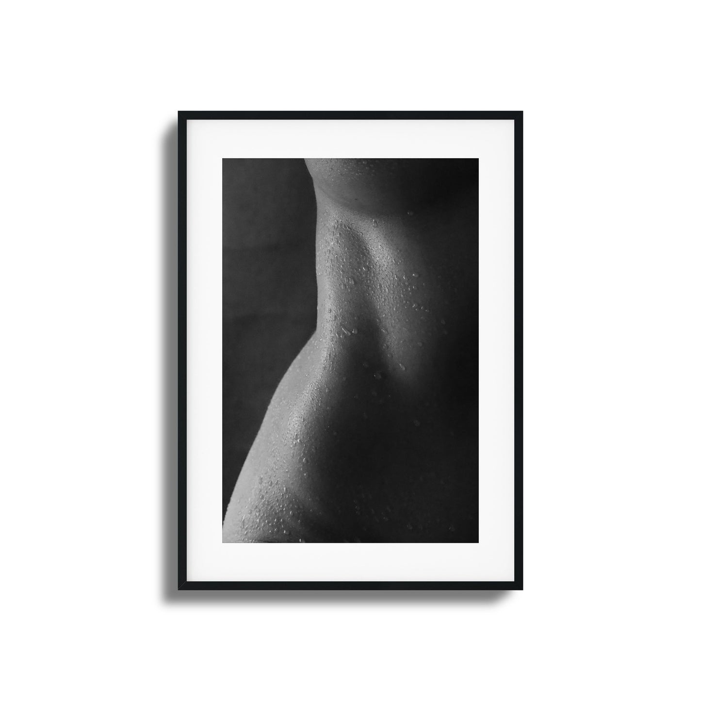Wet Silhouette Framed Art