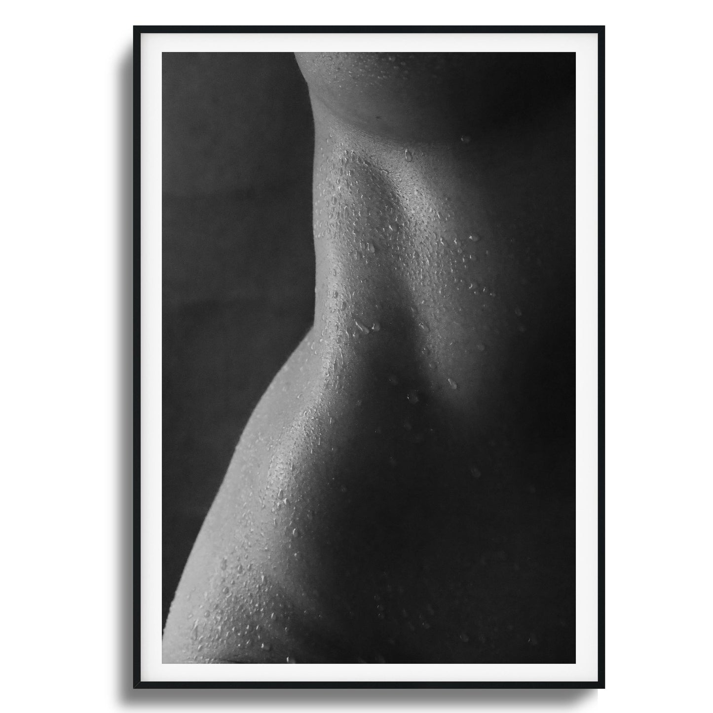 Wet Silhouette Framed Art