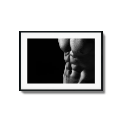 Alpha Form Framed Art