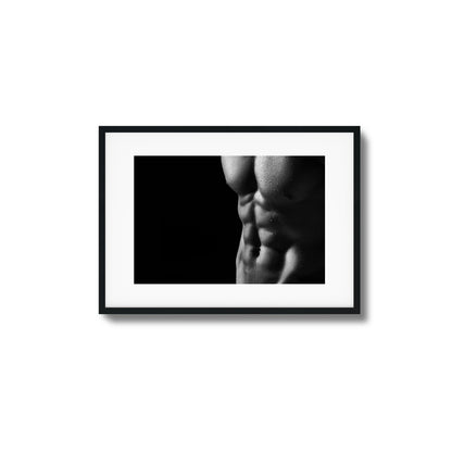 Alpha Form Framed Art