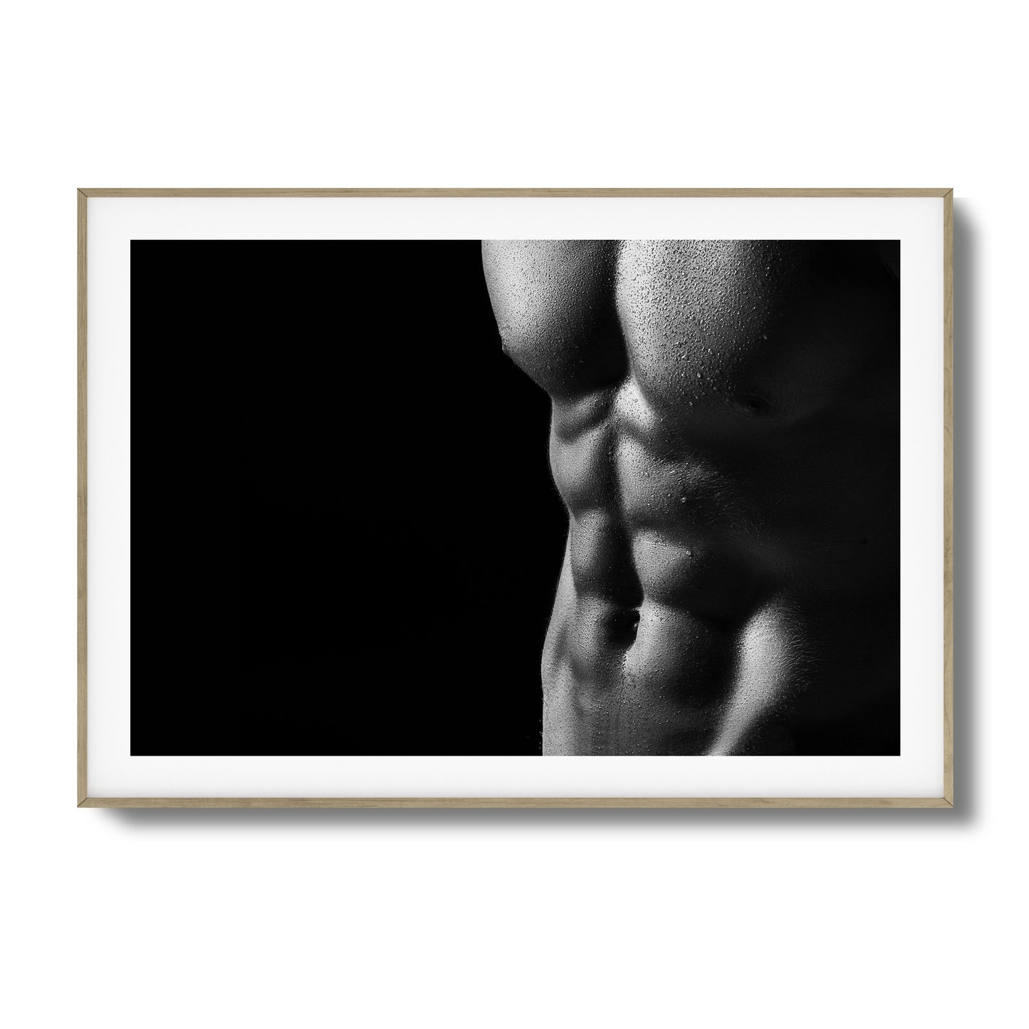 Alpha Form Framed Art