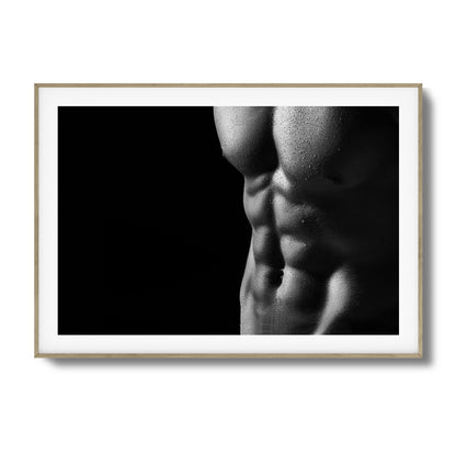 Alpha Form Framed Art