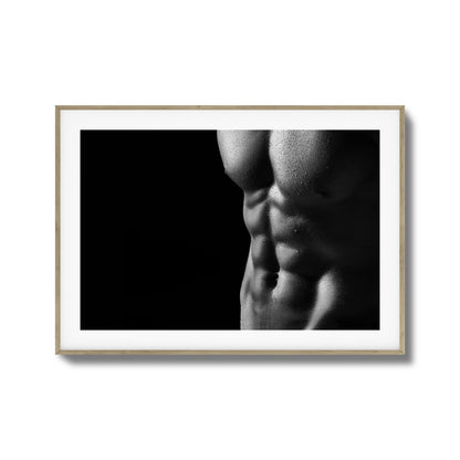 Alpha Form Framed Art