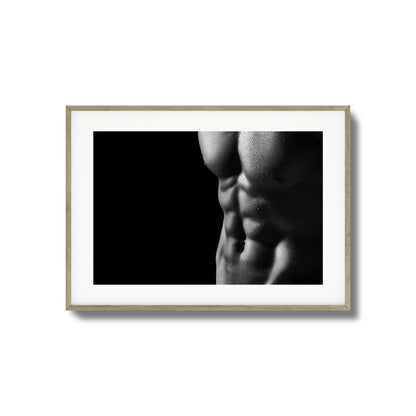 Alpha Form Framed Art