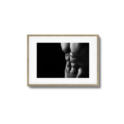 Alpha Form Framed Art