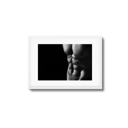 Alpha Form Framed Art