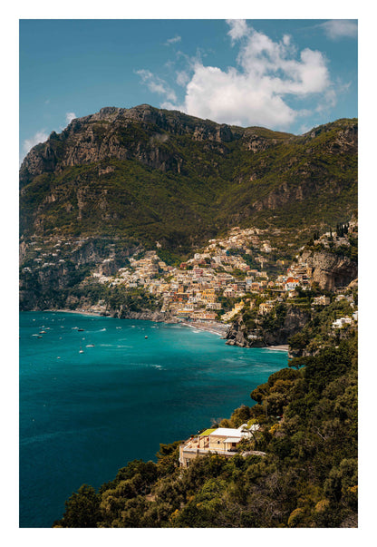 Amalfi Glow Framed Art