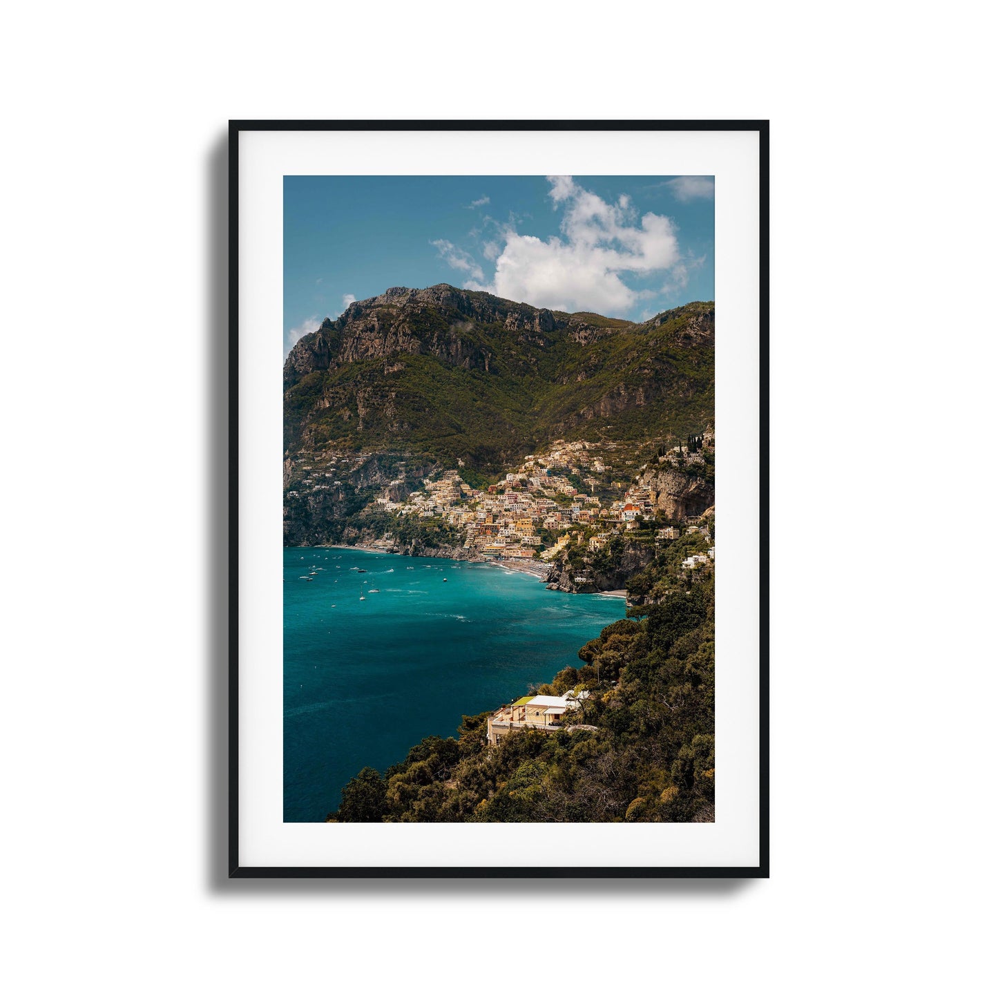 Amalfi Glow Framed Art