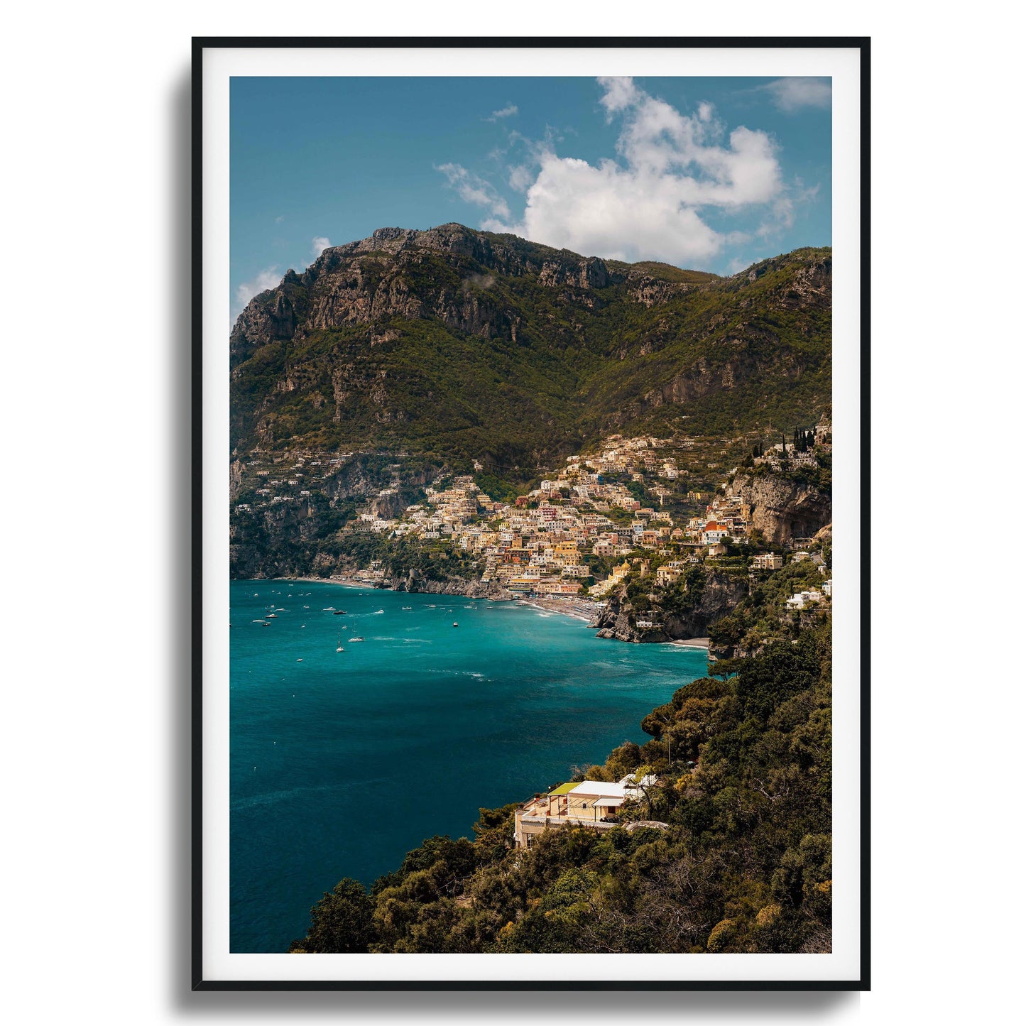 Amalfi Glow Framed Art