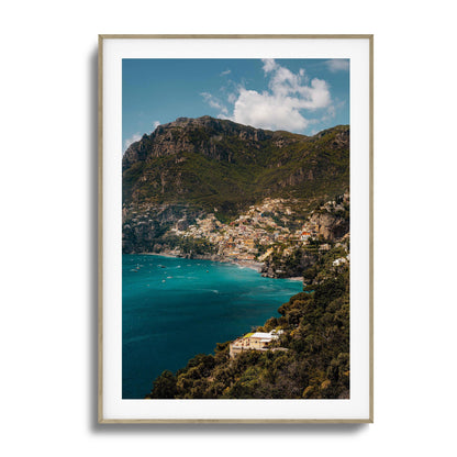Amalfi Glow Framed Art