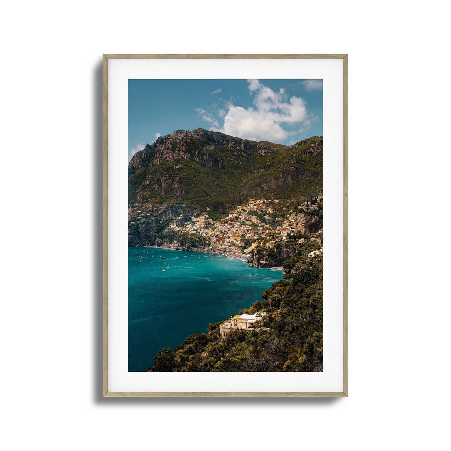 Amalfi Glow Framed Art