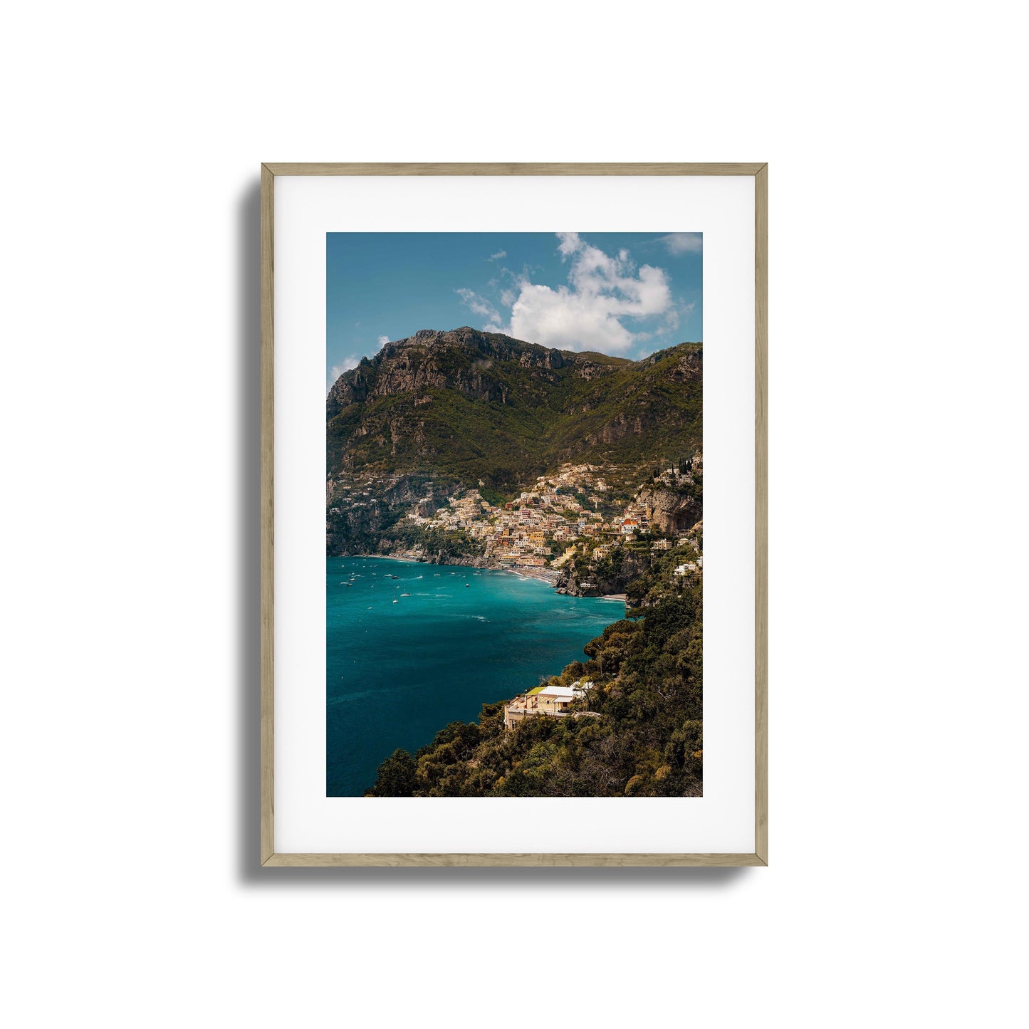 Amalfi Glow Framed Art