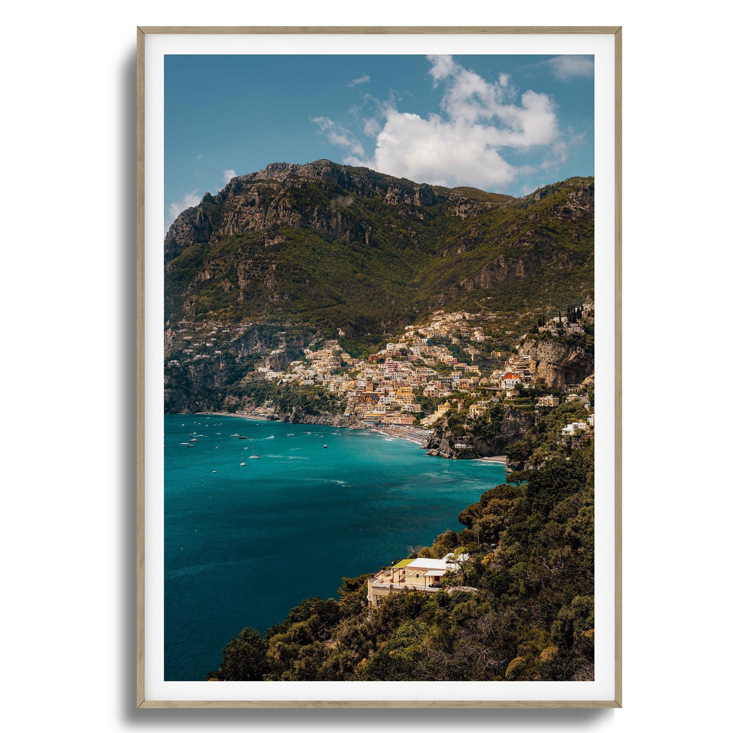 Amalfi Glow Framed Art