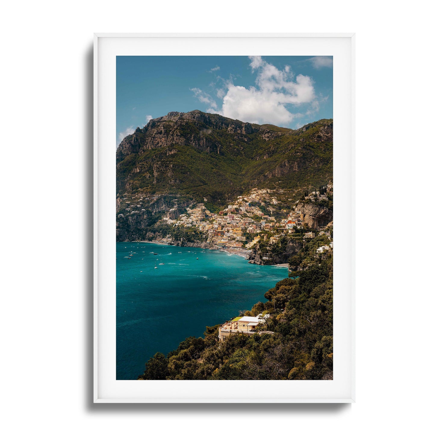 Amalfi Glow Framed Art