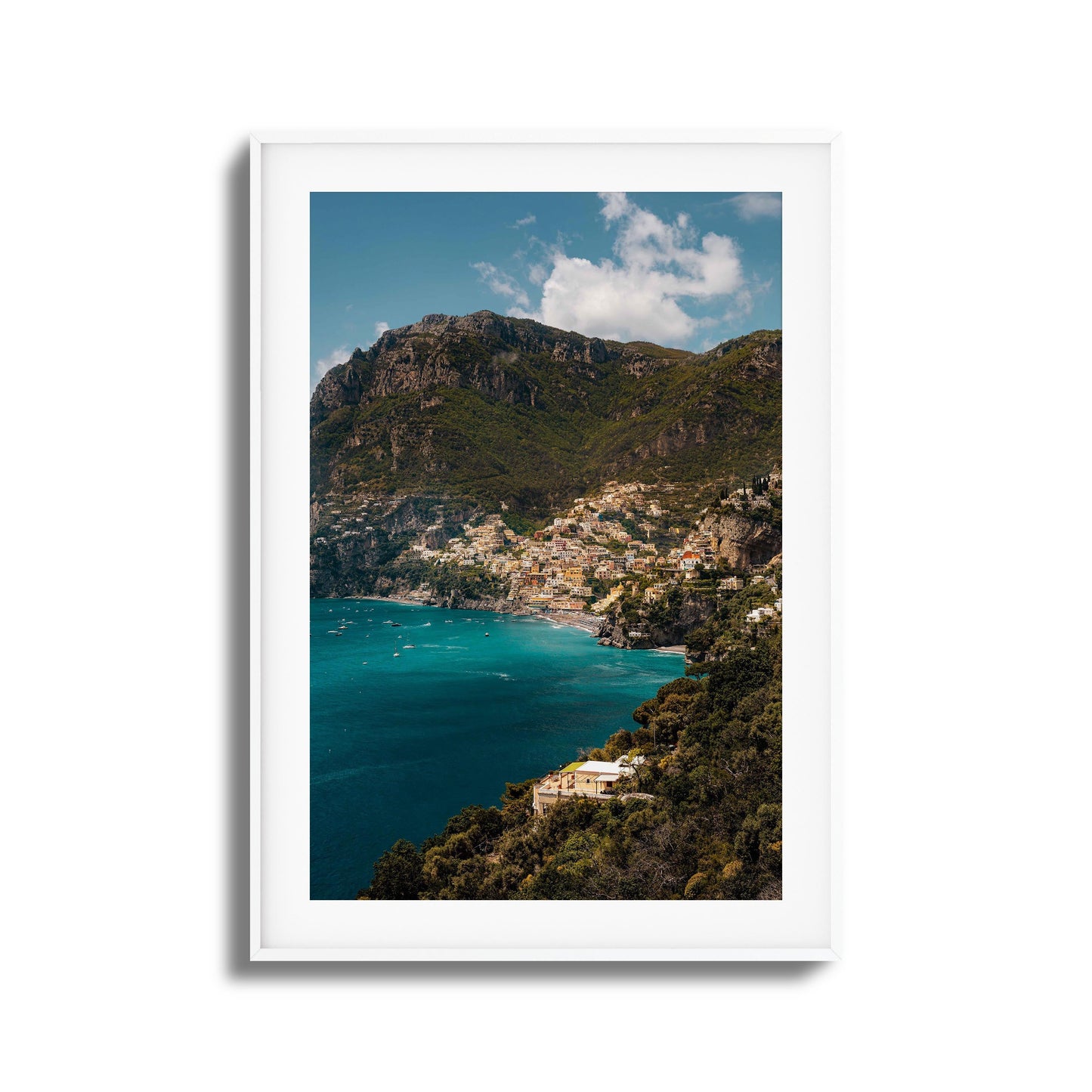 Amalfi Glow Framed Art