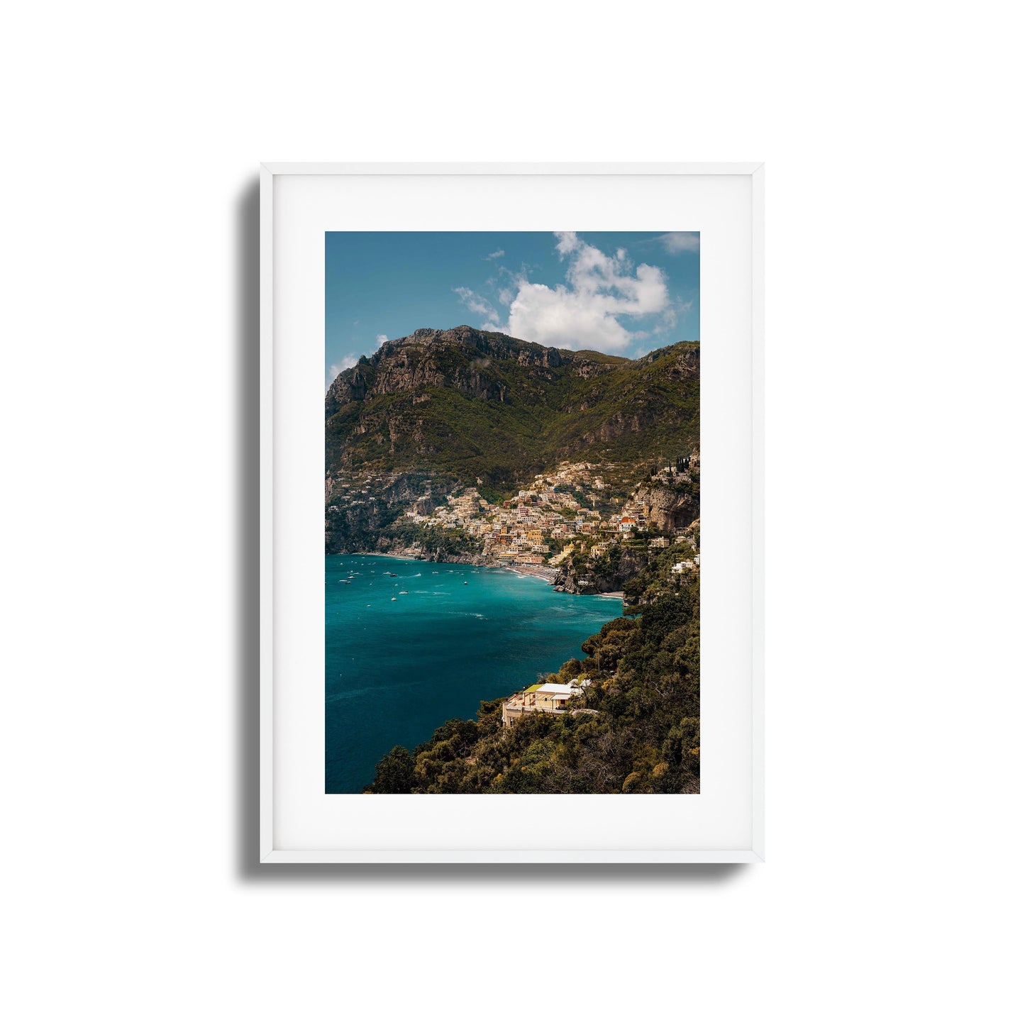 Amalfi Glow Framed Art