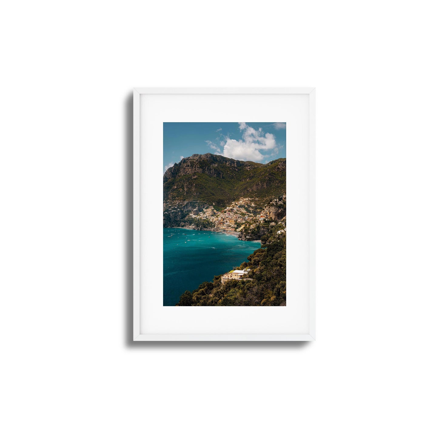 Amalfi Glow Framed Art