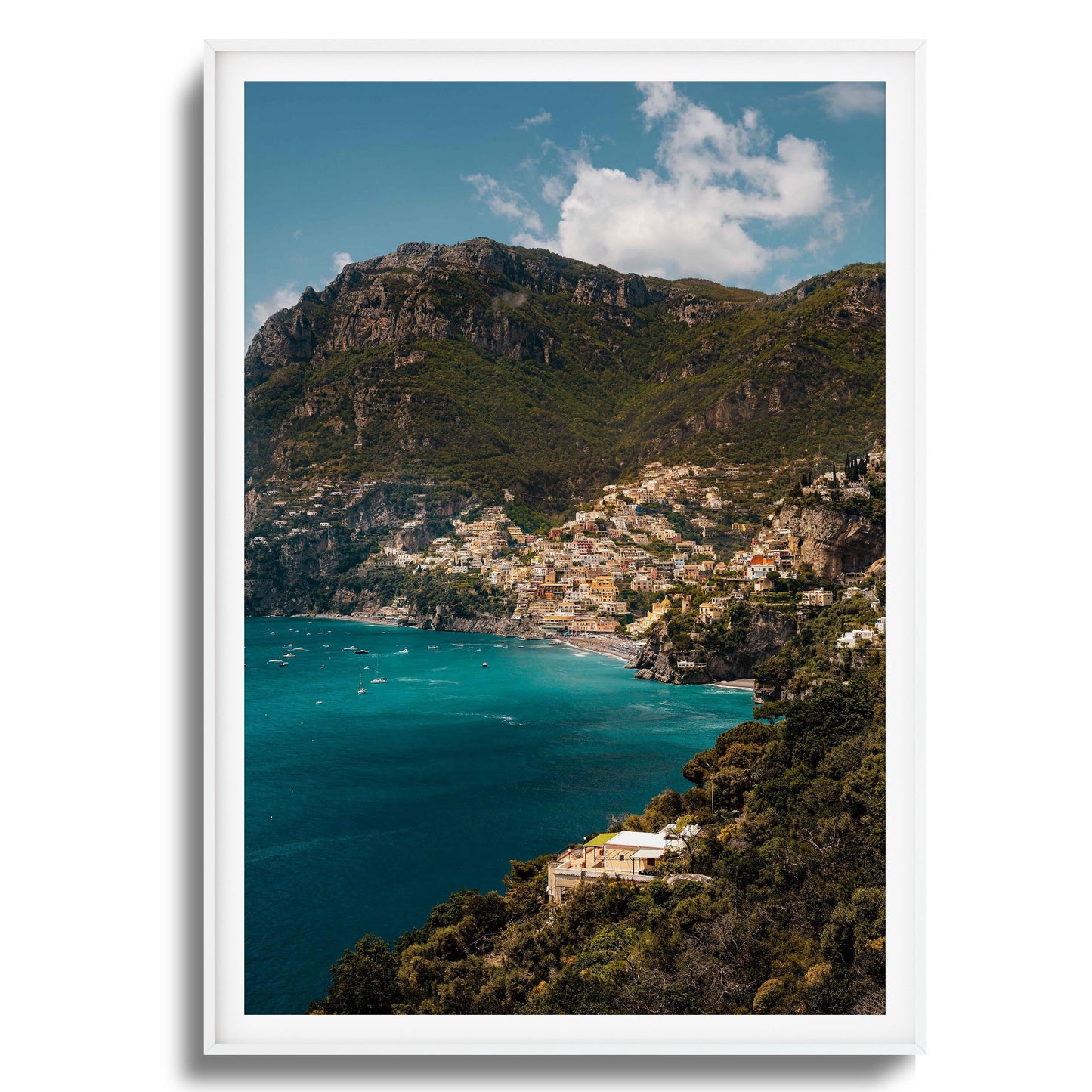 Amalfi Glow Framed Art