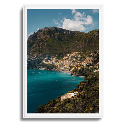 Amalfi Glow Framed Art