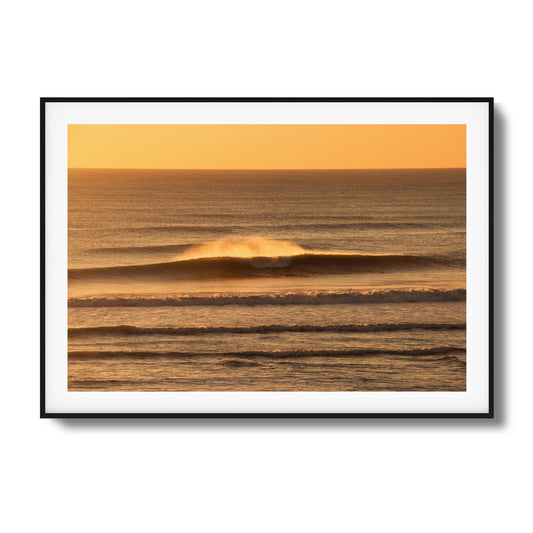 Amber Silence Framed Art
