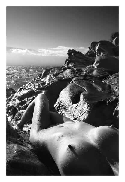 Aqua Bliss Framed Art