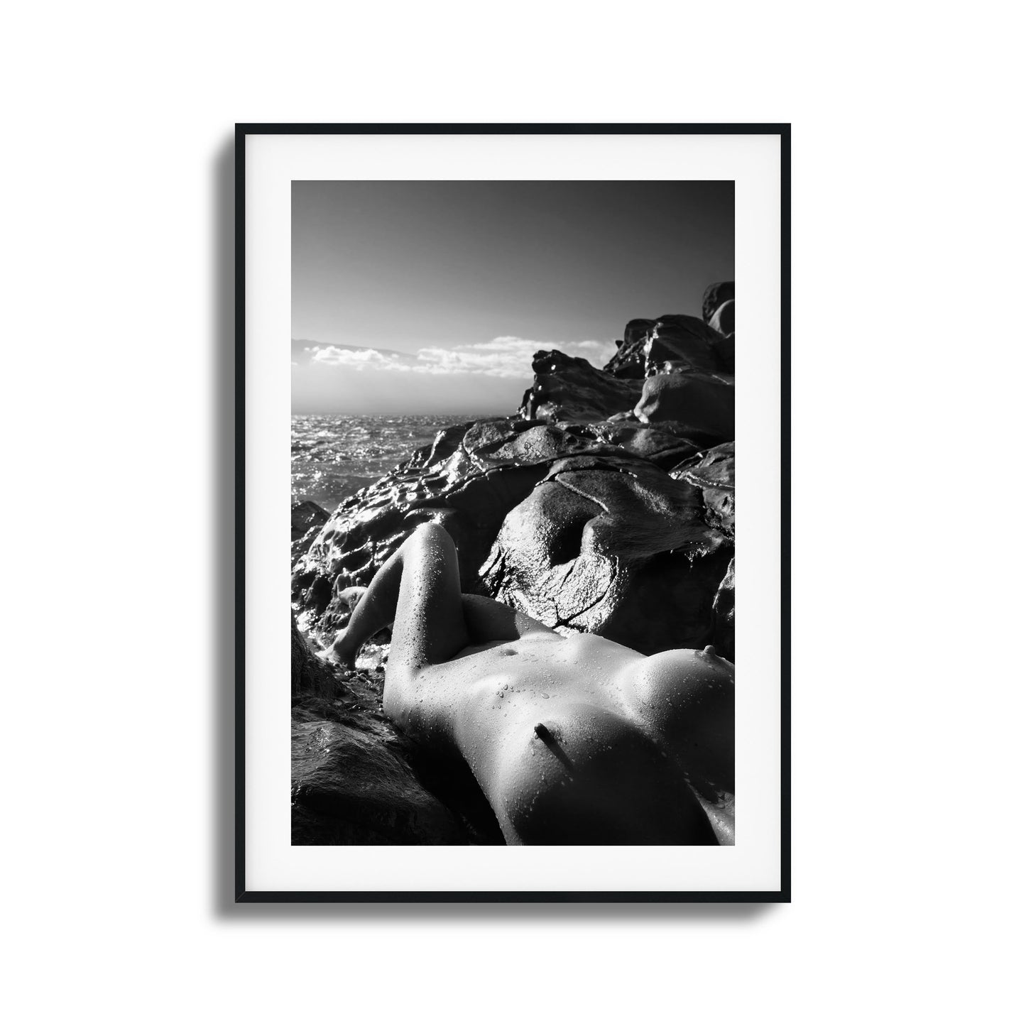 Aqua Bliss Framed Art