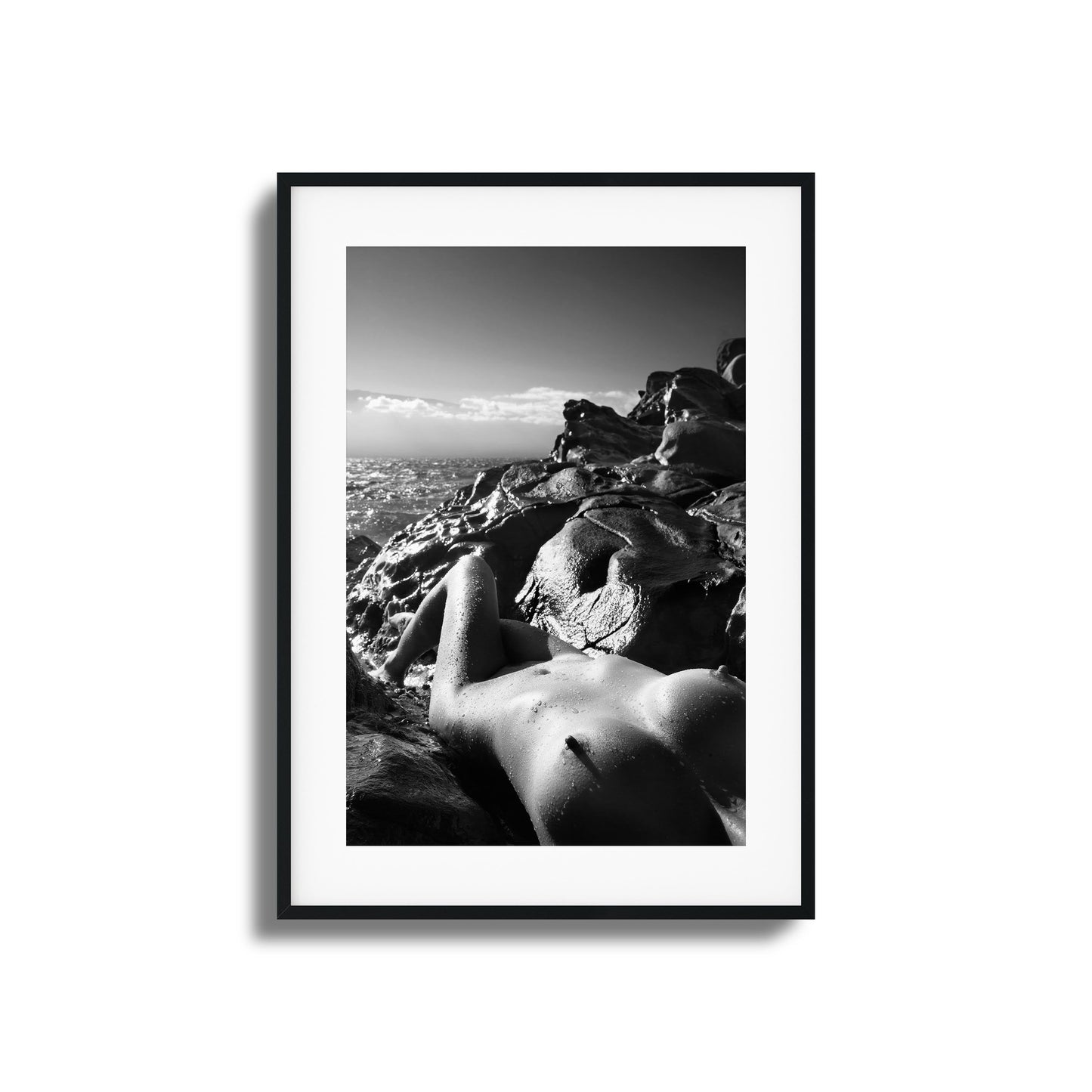 Aqua Bliss Framed Art