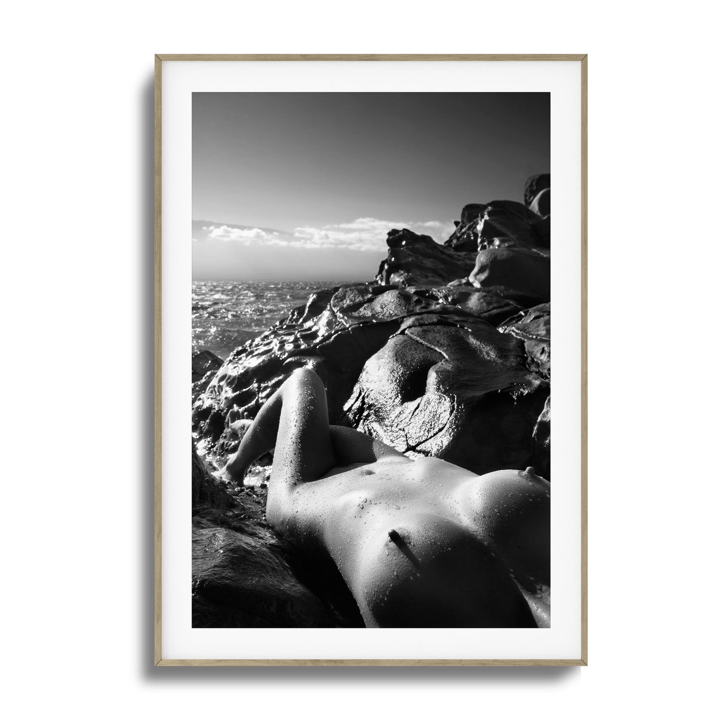 Aqua Bliss Framed Art