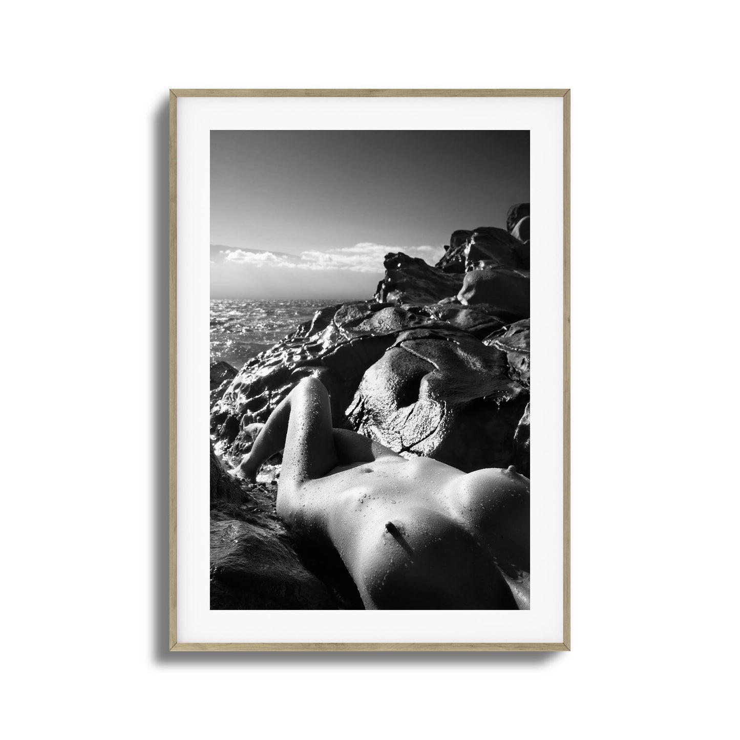 Aqua Bliss Framed Art