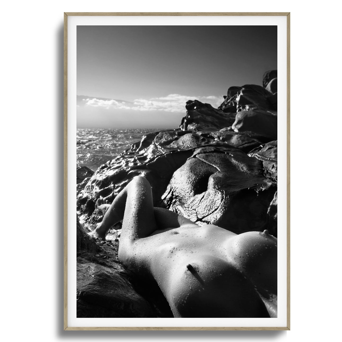 Aqua Bliss Framed Art