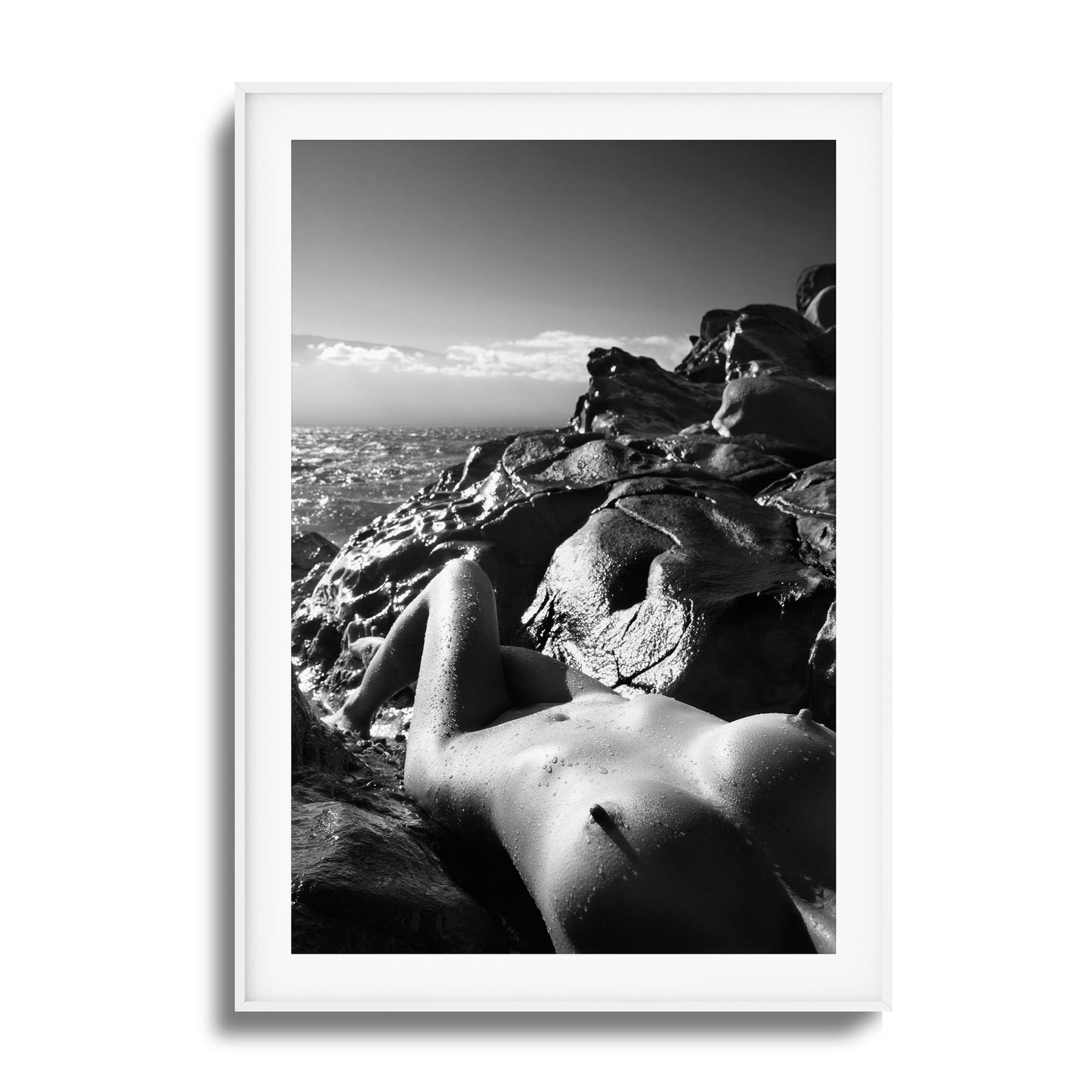 Aqua Bliss Framed Art