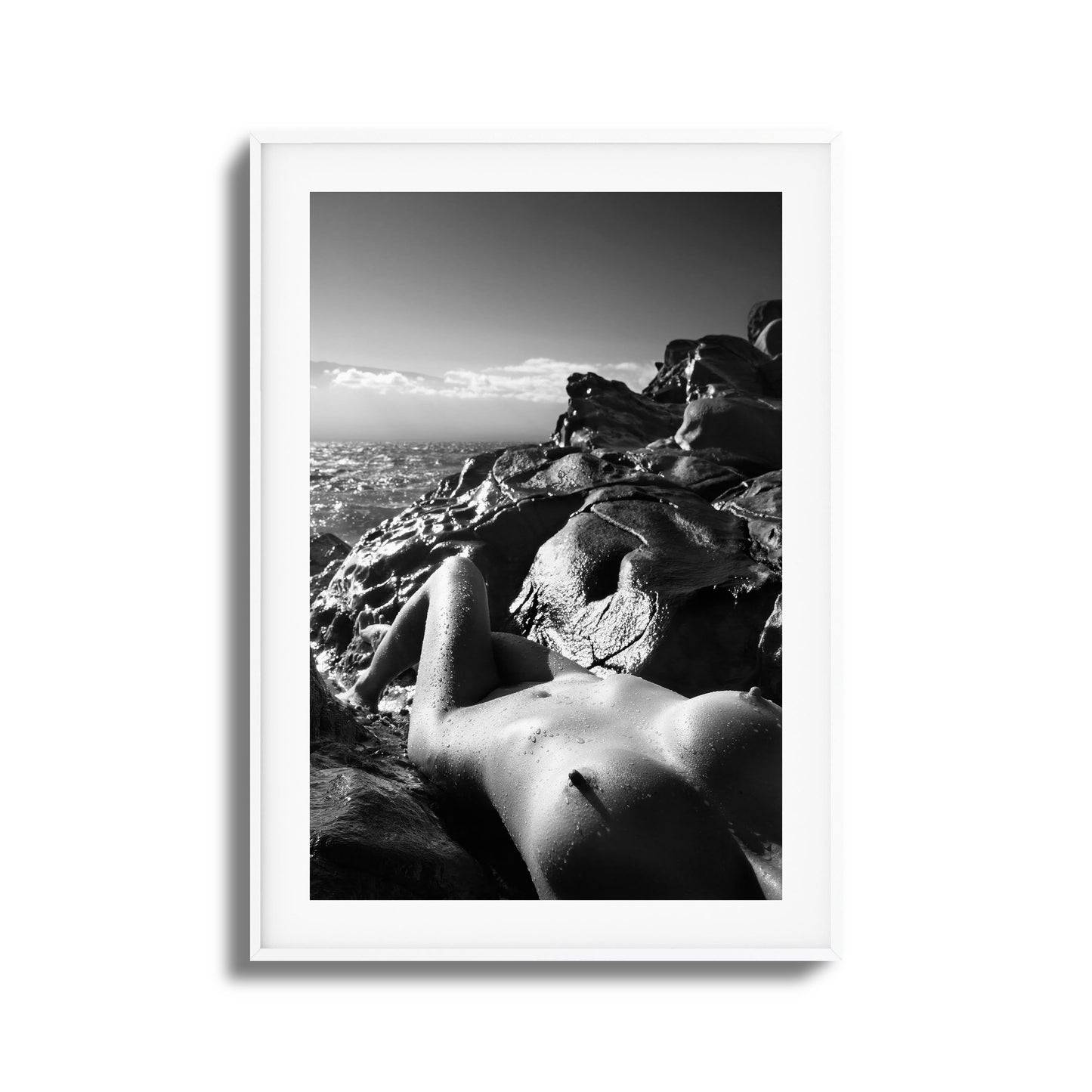 Aqua Bliss Framed Art