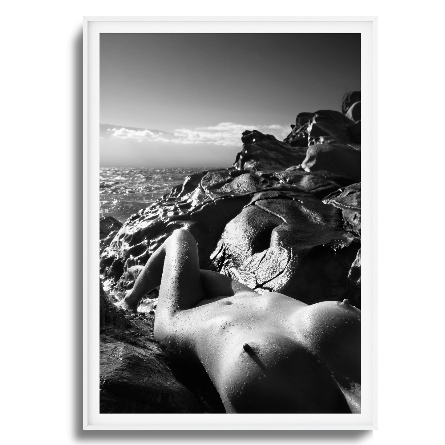 Aqua Bliss Framed Art