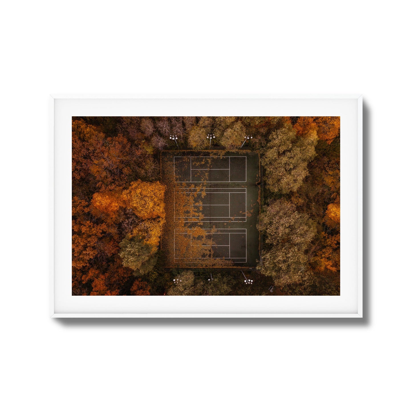 Autumn Court Framed Art