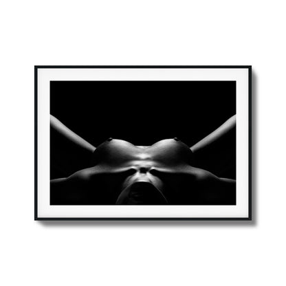 Bare Contrast Framed Art