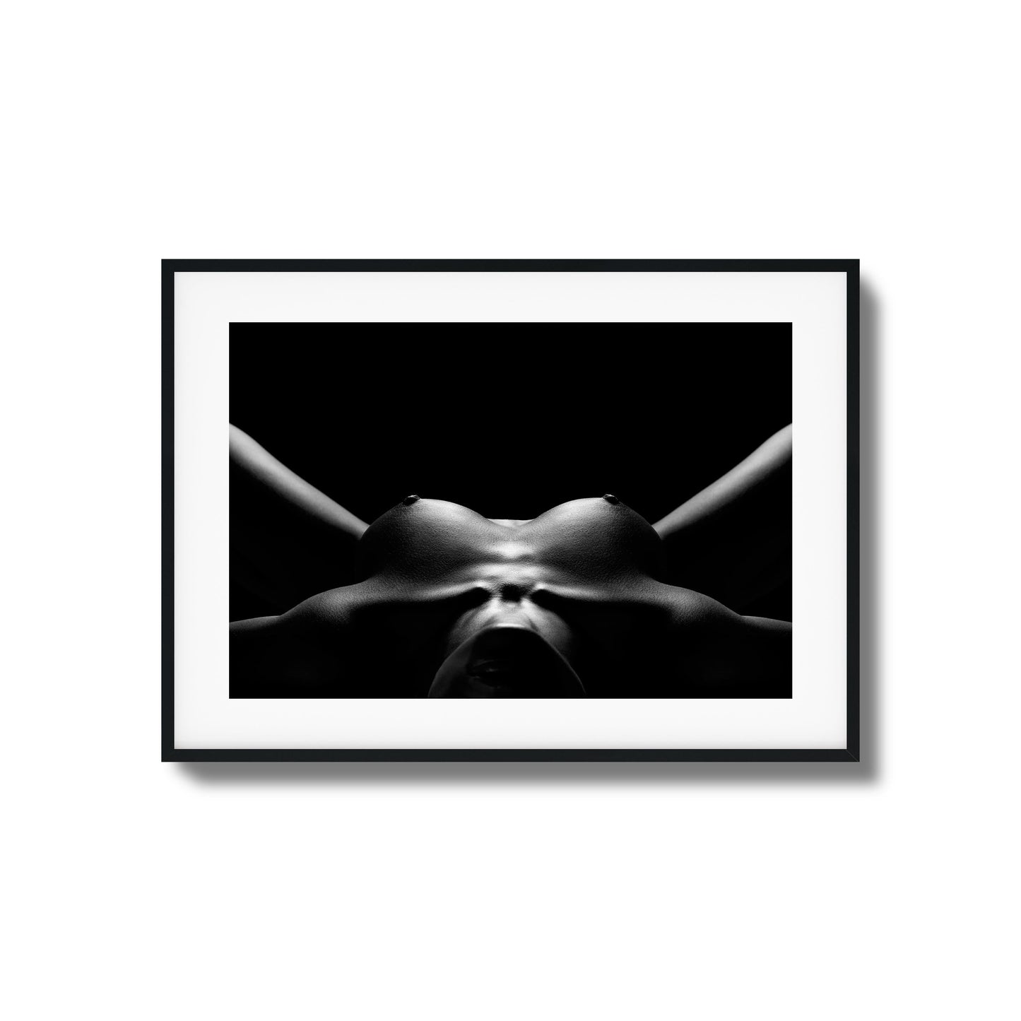 Bare Contrast Framed Art