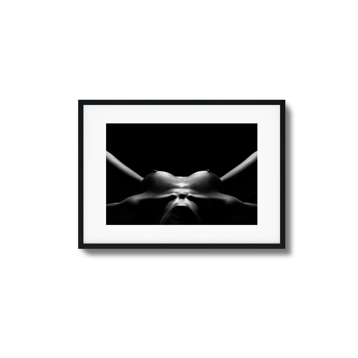 Bare Contrast Framed Art