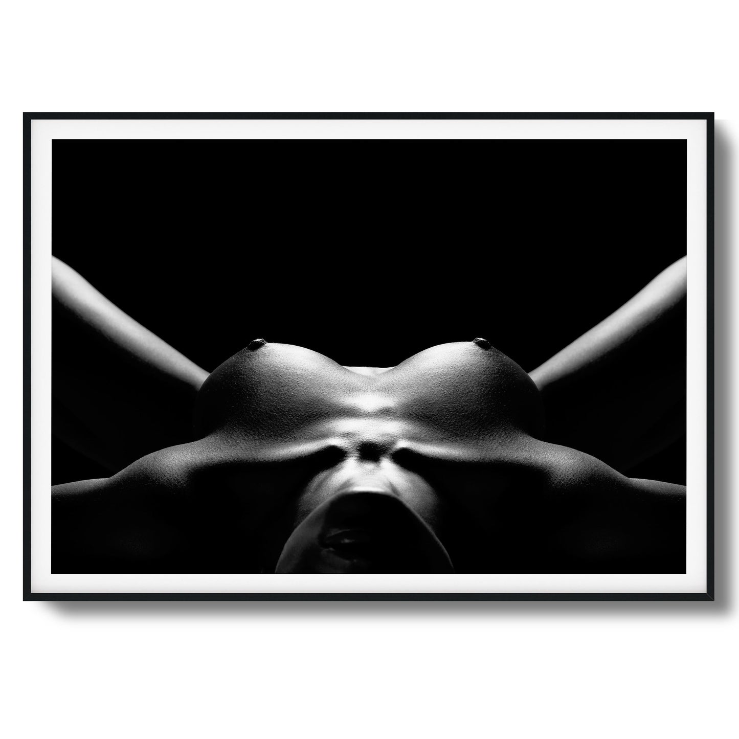 Bare Contrast Framed Art