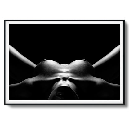 Bare Contrast Framed Art