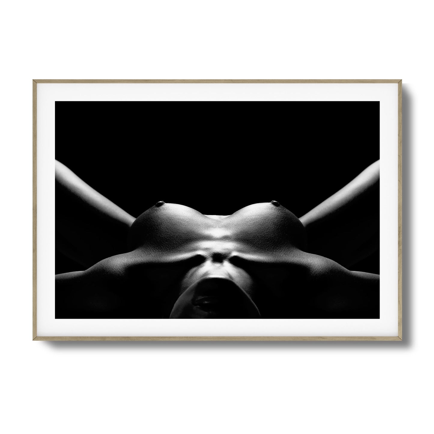 Bare Contrast Framed Art