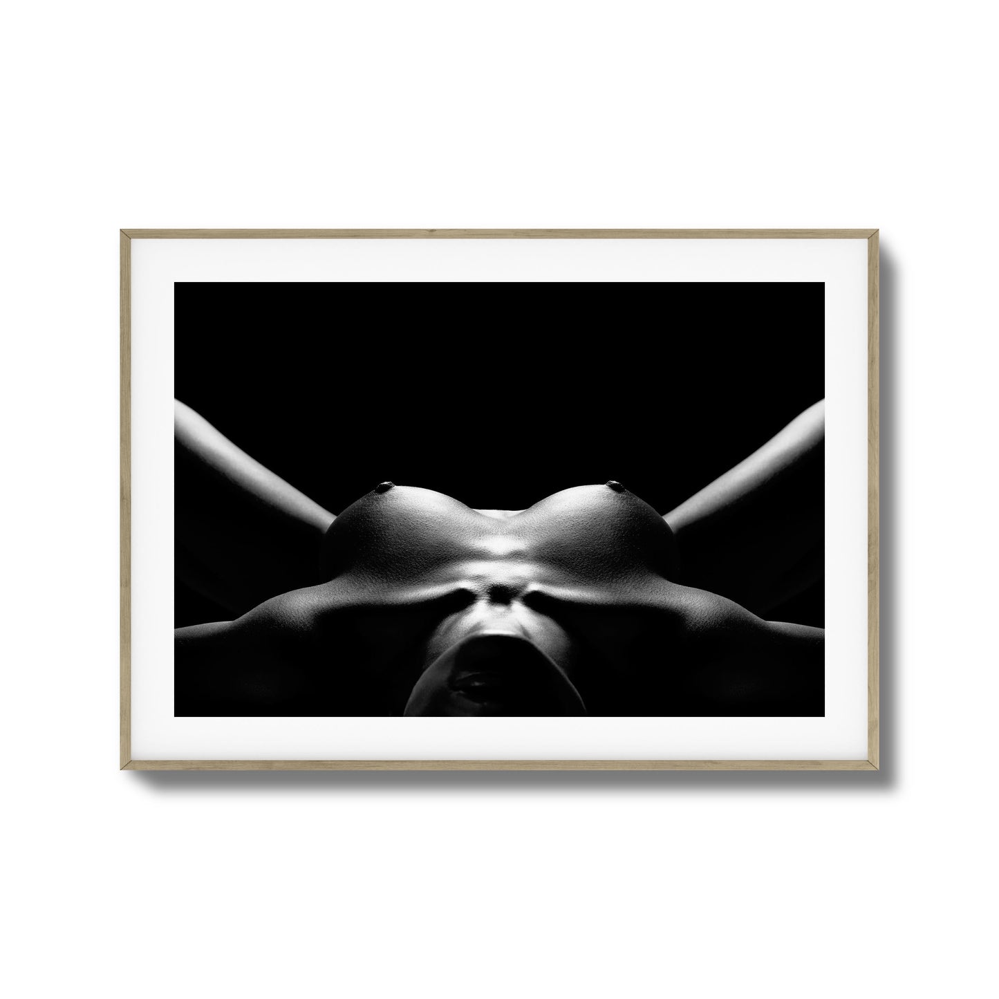 Bare Contrast Framed Art