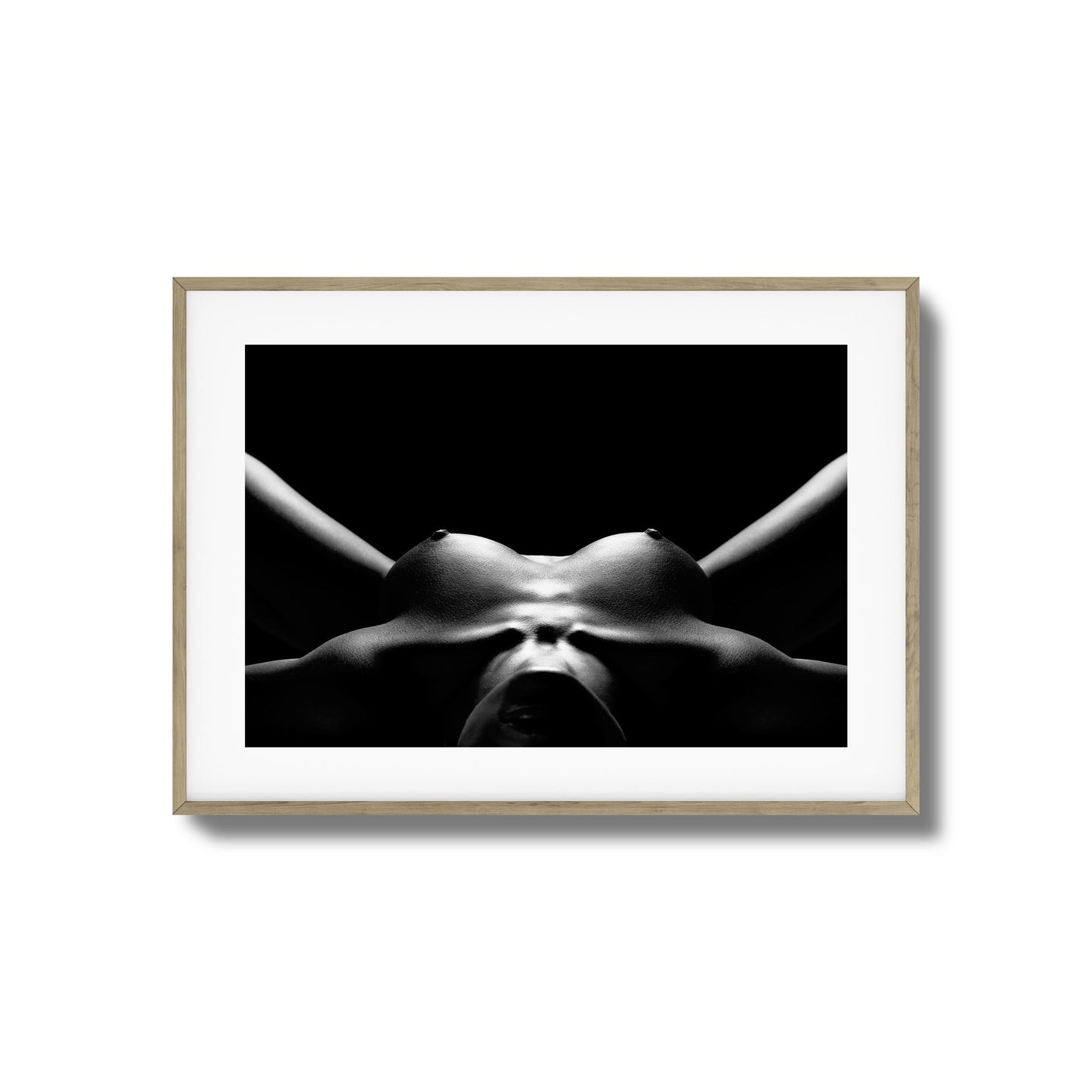 Bare Contrast Framed Art
