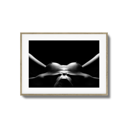 Bare Contrast Framed Art