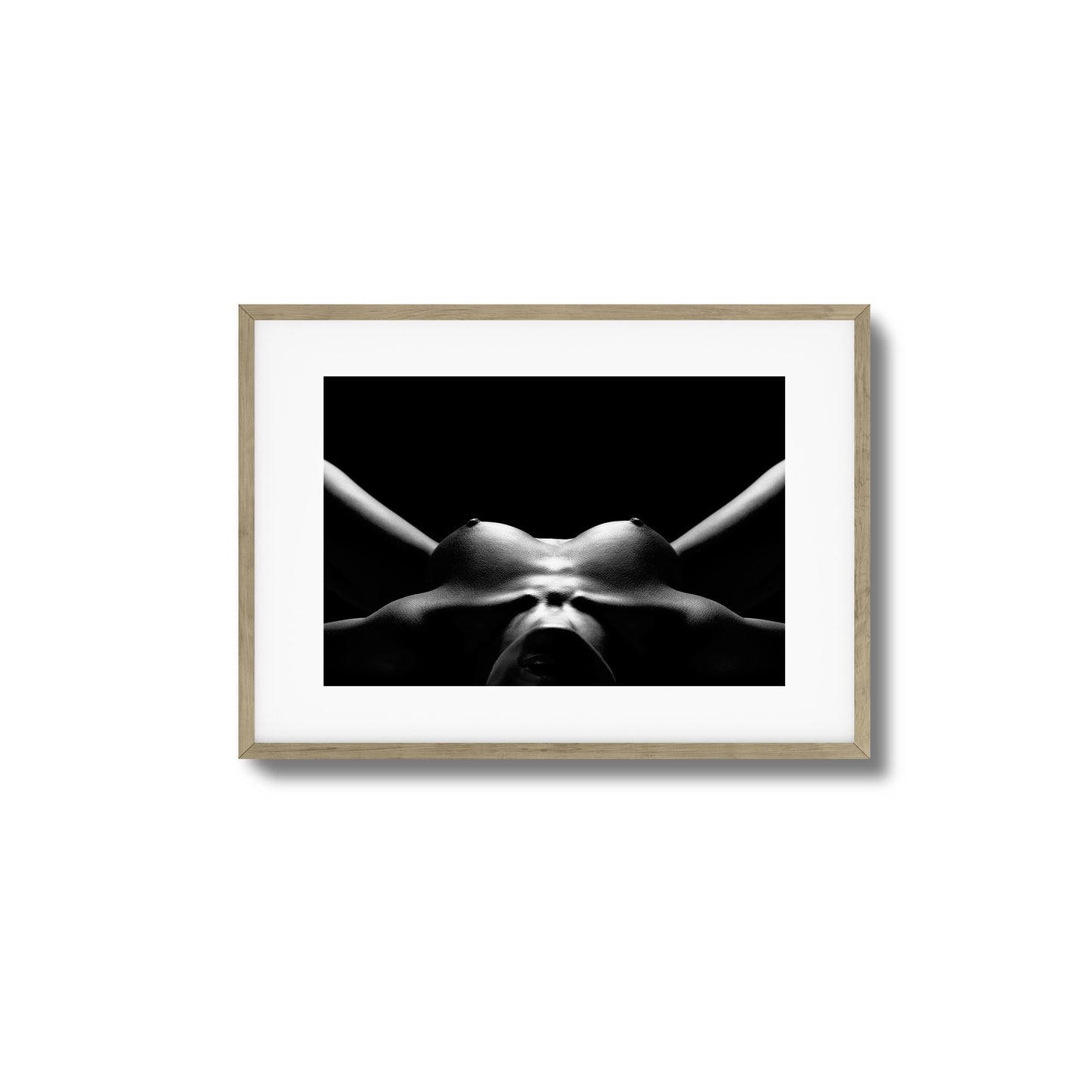 Bare Contrast Framed Art