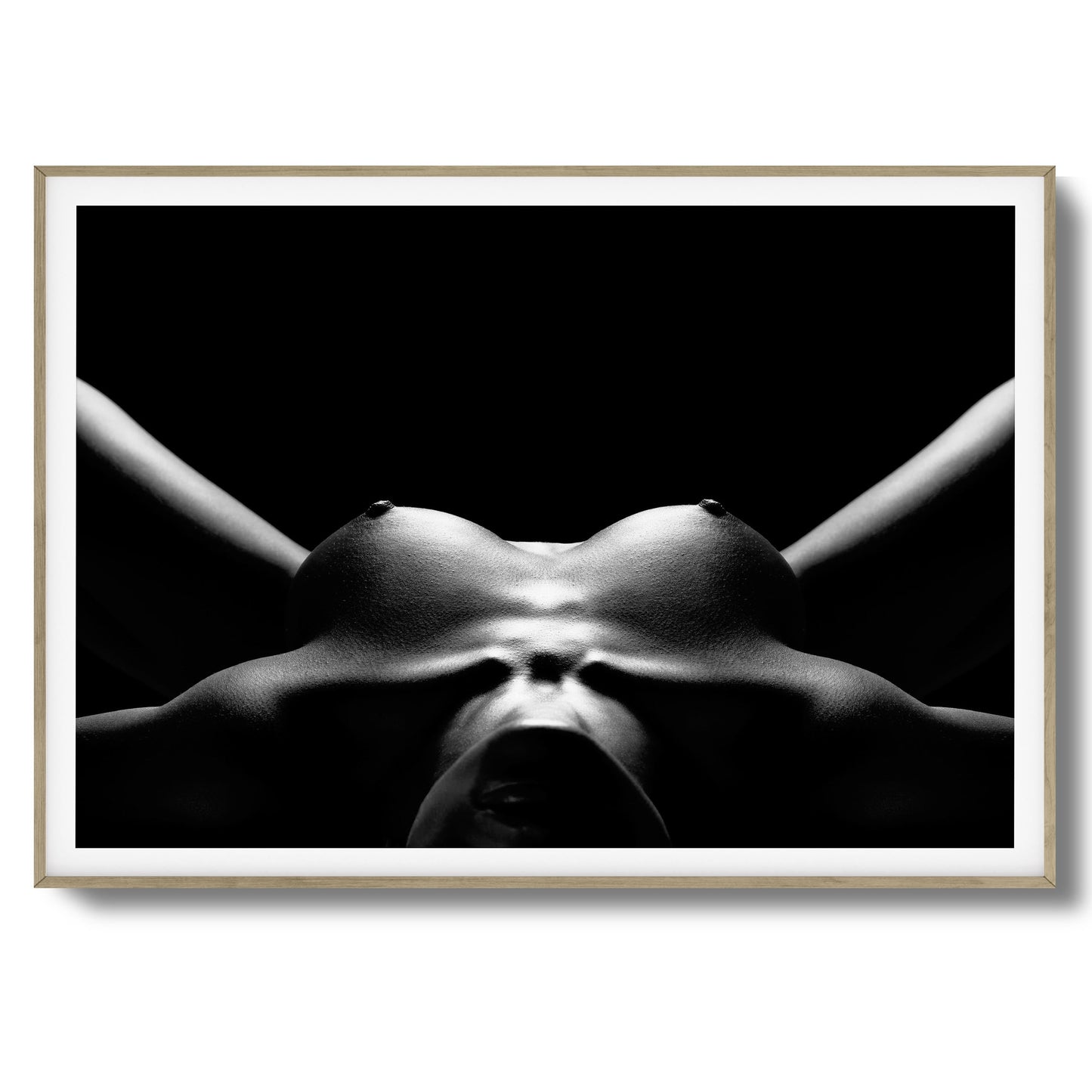 Bare Contrast Framed Art