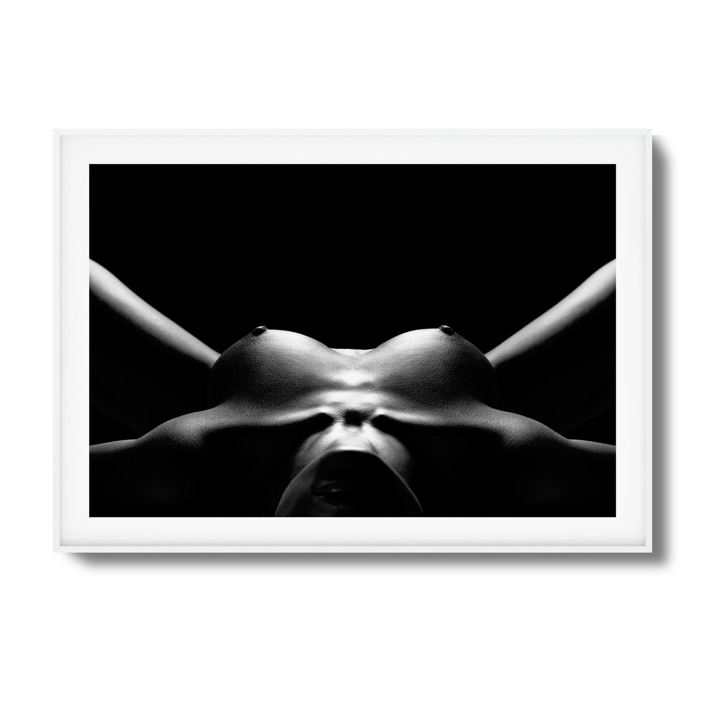 Bare Contrast Framed Art