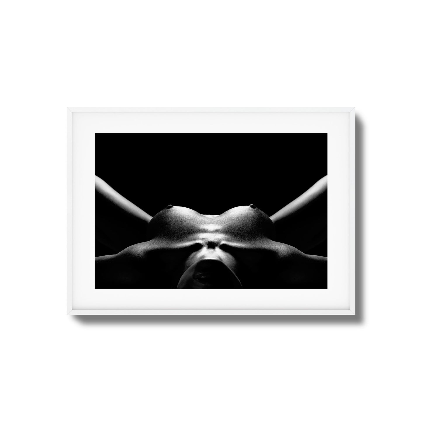 Bare Contrast Framed Art