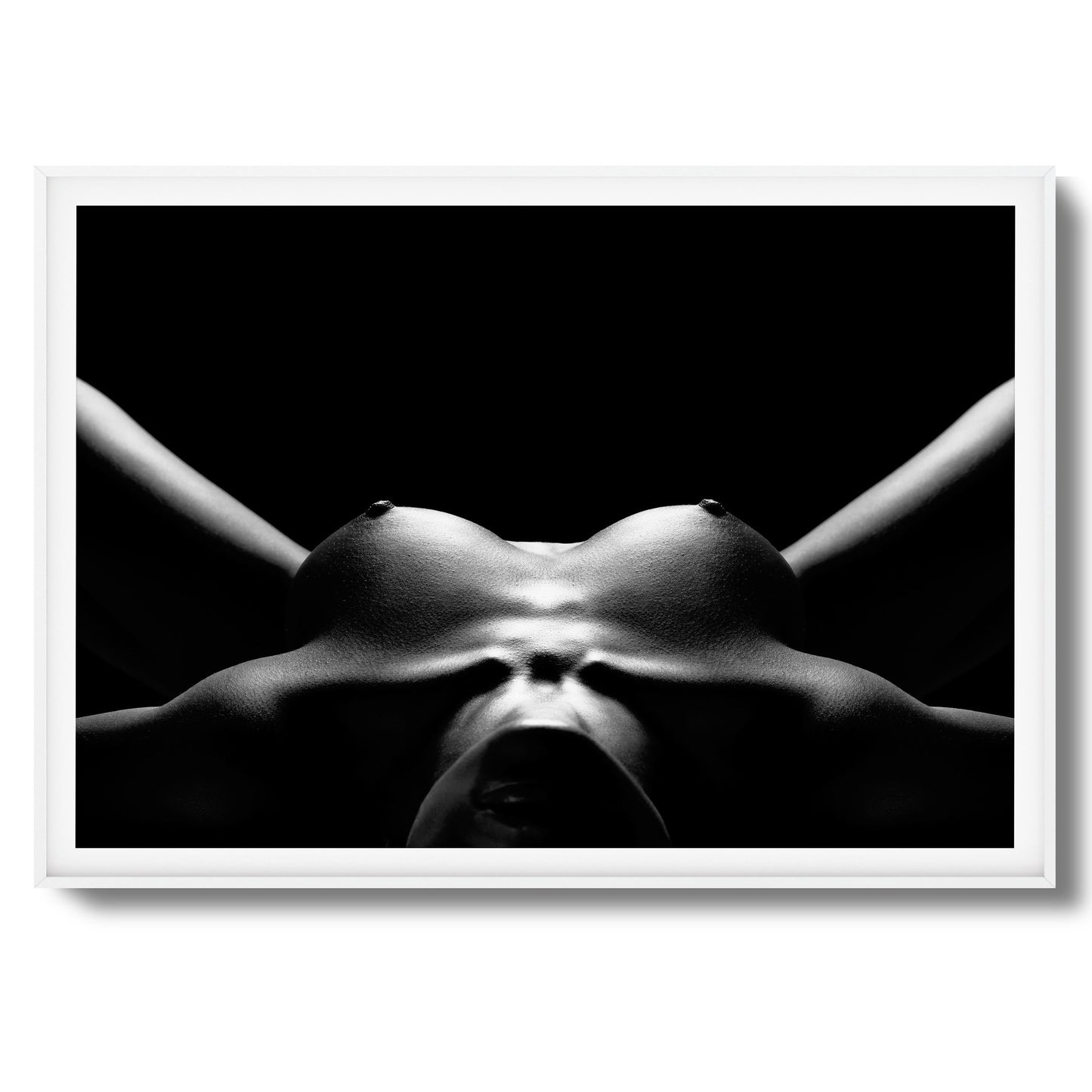 Bare Contrast Framed Art