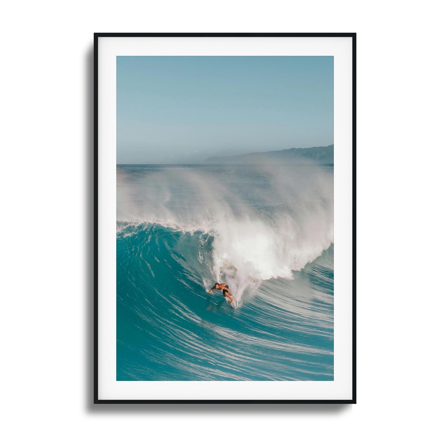 Big Wave Charge Framed Art - Assure Spark