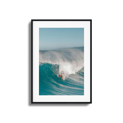 Big Wave Charge Framed Art